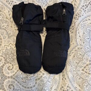 The North Face Black Winter Mittens size 2T